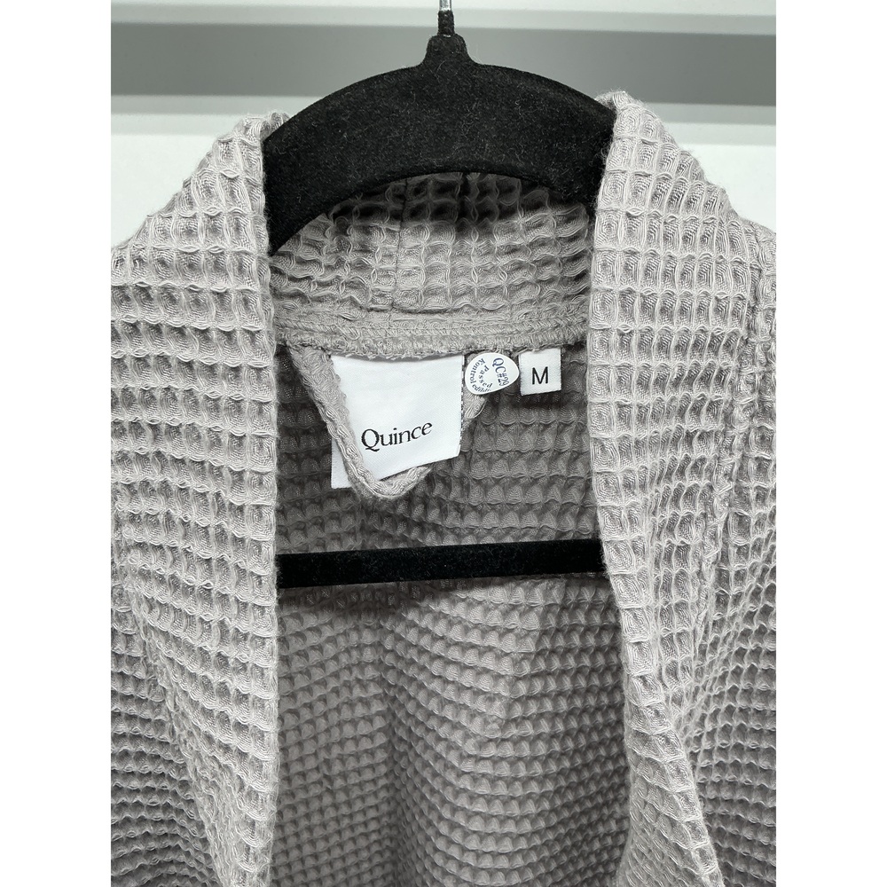 Organic Turkish Waffle Robe - Picture 3 of 3